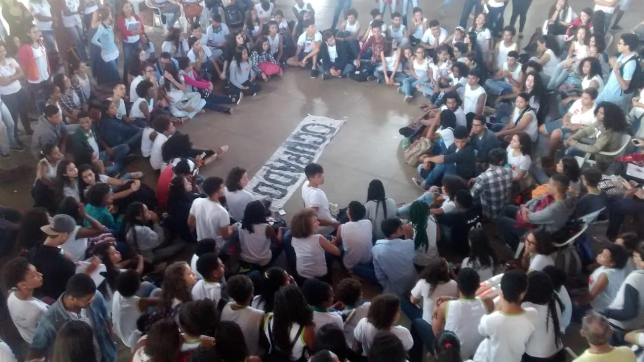 Contra unificação – Ocupação do portão (19/06/2018)